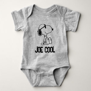 Body Para Bebé Cacahuetes   Sonrisa de gafas de sol Snoopy