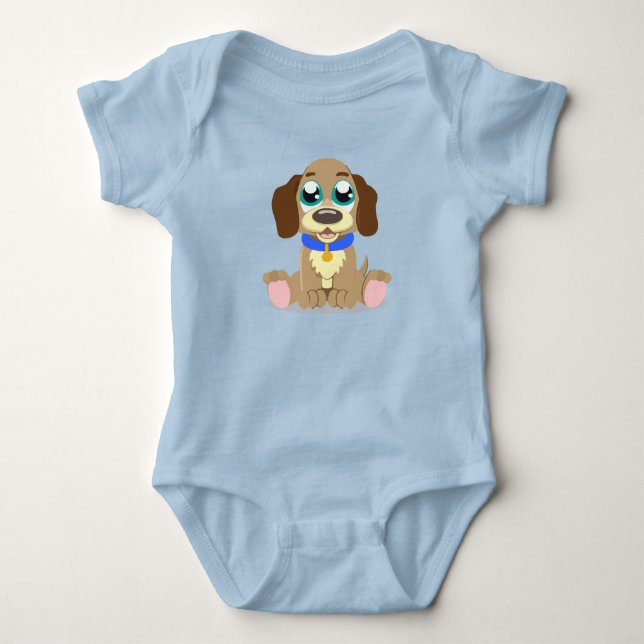 Body Para Bebé Cachorro (Anverso)