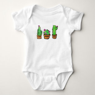 Body Para Bebé Cactus cactus succulantes