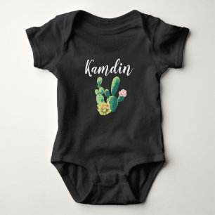 Body Para Bebé Cactus Succul Bohemian