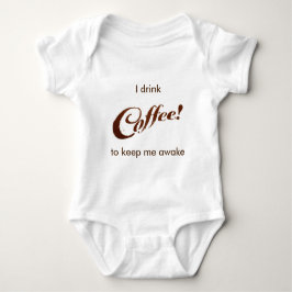 Body Para Bebé Café molido de café - equipo del bebé