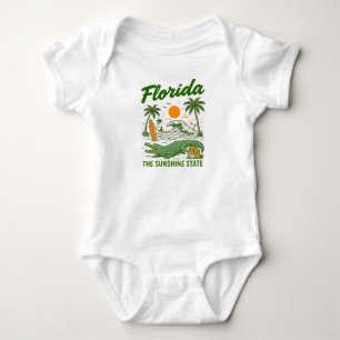 Body Para Bebé ¡Caimán bebé de Florida!