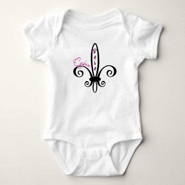 Body Para Bebé Cajun Baby (Anverso)