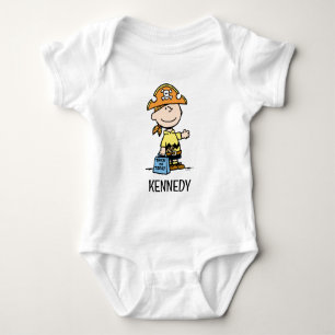 Body Para Bebé Calabaza Charlie Brown Pirata Halloween
