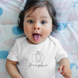 Body Para Bebé Calabaza Cuta