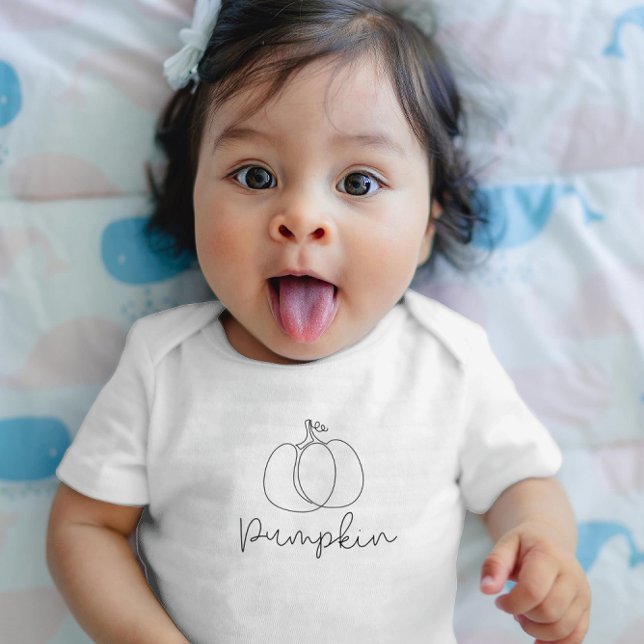 Body Para Bebé Calabaza Cuta (Subido por el creador)