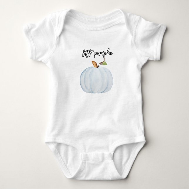 Body Para Bebé Calabaza pequeña todo en uno (Anverso)