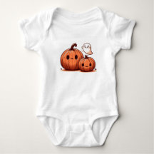 Calabazas de Halloween y Fantasma Adorables en Acu