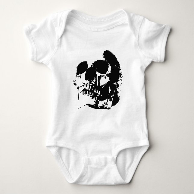 Body Para Bebé Calavera (Anverso)