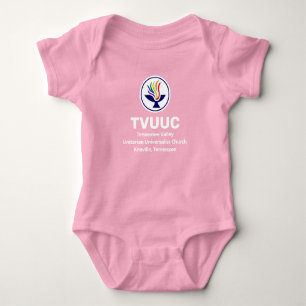Body Para Bebé Calice / TVUUUC Rosa