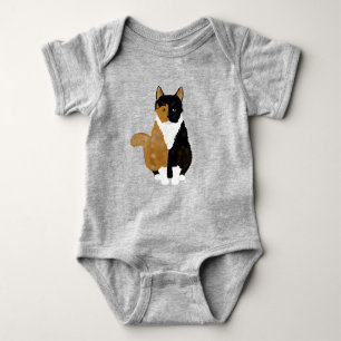 Body Para Bebé Calico Cat Baby Bodysuit
