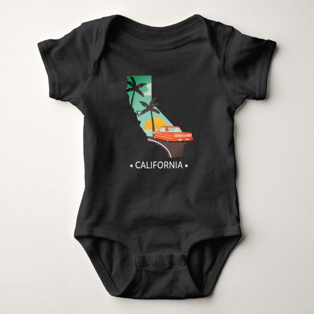 Body Para Bebé California Baby Bodysuit (Anverso)