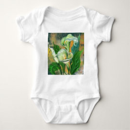 Body Para Bebé Calla Lily Flowers Baby Bodysuit