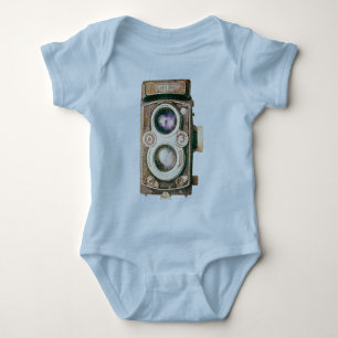 Body Para Bebé Cámara de vintage