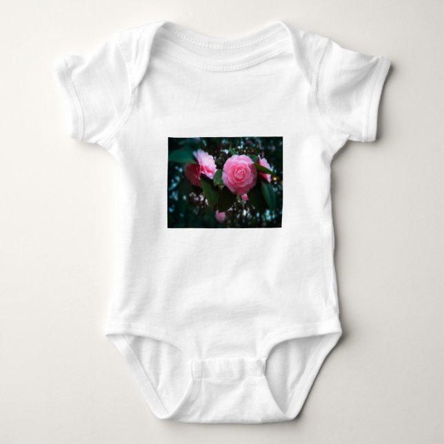 Body Para Bebé Camelias (Anverso)