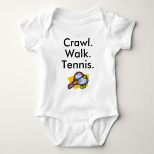 Body Para Bebé Camina en Crawl Tennis Baby Bodysuit