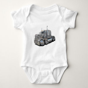 Body Para Bebé Camión de plata de Kenworth w900