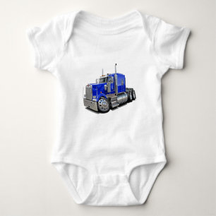 Body Para Bebé Camión del azul de Kenworth w900