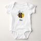 Body Para Bebé "Camisa del bebé de la abeja del bebé" (Anverso)