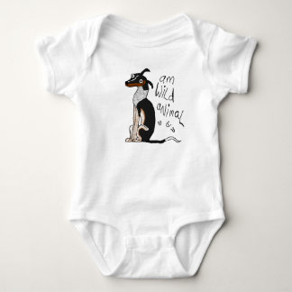 Body Para Bebé "Camisa infantil del animal salvaje de la"