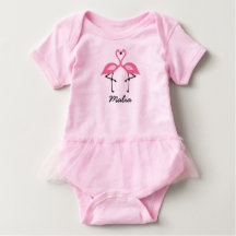 Camisas rosadas Flamingo Tutu
