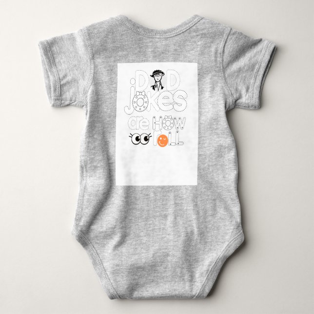 Body Para Bebé Camiseta (Reverso)