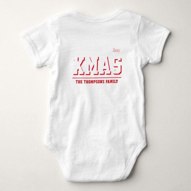 Body Para Bebé Camiseta (Reverso)