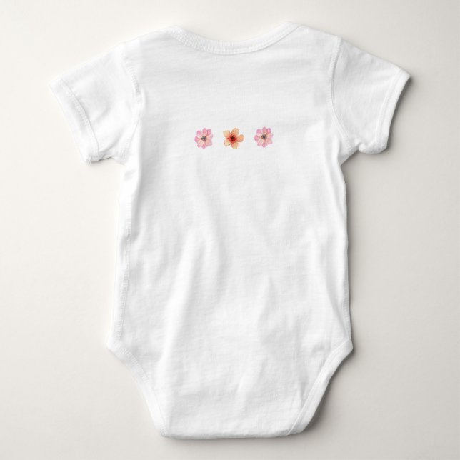 Body Para Bebé Camiseta (Reverso)