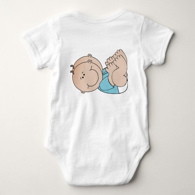 Body Para Bebé Camiseta (Reverso)