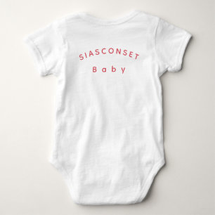 Body Para Bebé Camiseta