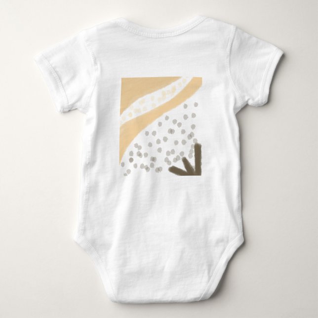 Body Para Bebé Camiseta (Reverso)
