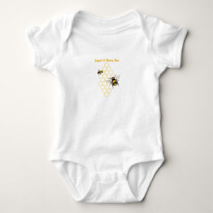 Body Para Bebé Camiseta abeja melífera Bodysuit para bebé