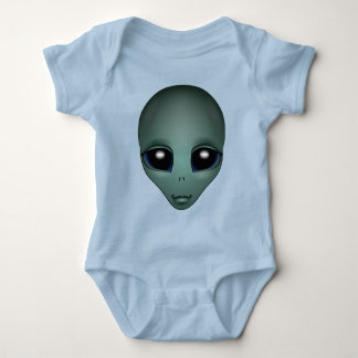 Body Para Bebé Camiseta alienígena orgánica para bebé chiflado