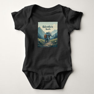 Body Para Bebé Camiseta Aventura Esperándote