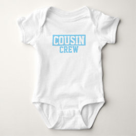 Body Para Bebé Camiseta Azul para Bebé de la Pandilla de Primos