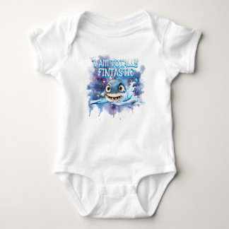 Body Para Bebé Camiseta Baby Boy Shark | Cute Fintastic