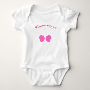 Body Para Bebé Camiseta bebé niña Shunshine