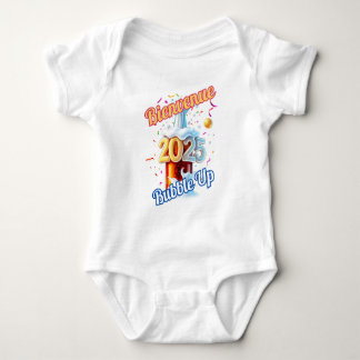 Body Para Bebé Camiseta "Bienvenue Bubble Up 2025"