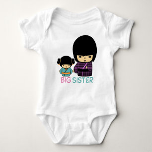 Body Para Bebé Camiseta Big Sister