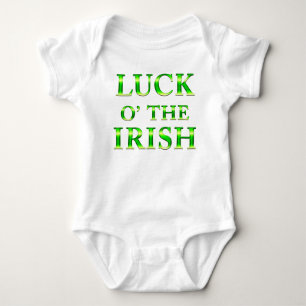 Body Para Bebé Camiseta blanca de niños de San Patricio