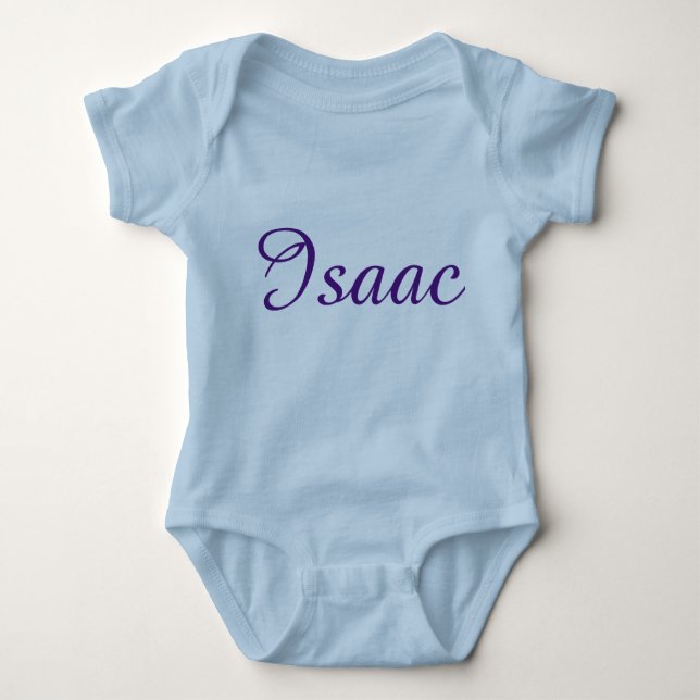 Body Para Bebé Camiseta Blue Baby Bodysuit (Anverso)