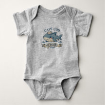 Camiseta Cape Cod Lil’ Sharky Baby
