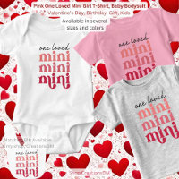 Camiseta Chica Rosa One Loved