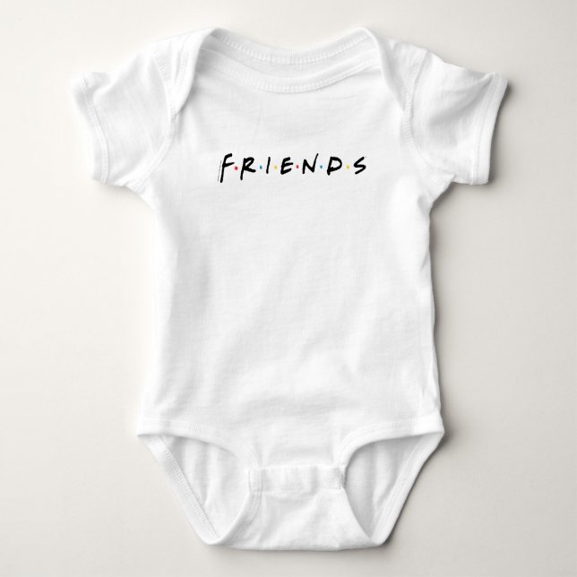 Body Para Bebé Camiseta con logotipo de FRIENDS™ (Anverso)