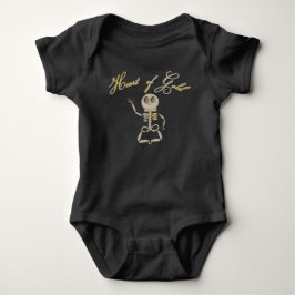 Body Para Bebé Camiseta Corazón de Oro