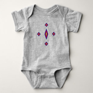 Body Para Bebé Camiseta - Cruz de Diamante