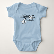 Camiseta Cute Seagull Beach East Coast Beachcomber