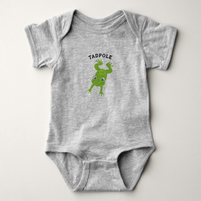 Body Para Bebé Camiseta Cute Tadpole (Anverso)