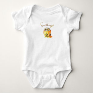 Body Para Bebé Camiseta de abeja de miel dulce para bebé