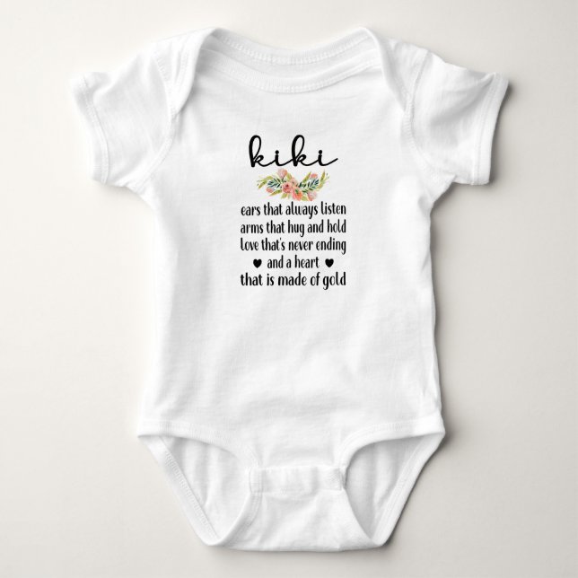 Body Para Bebé Camiseta de Átomo Químico de Química Científica, C (Anverso)